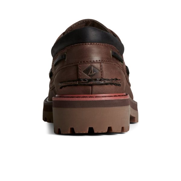 Authentic Original? Unlined Lug 3-Eye Boat Shoe - Image 4