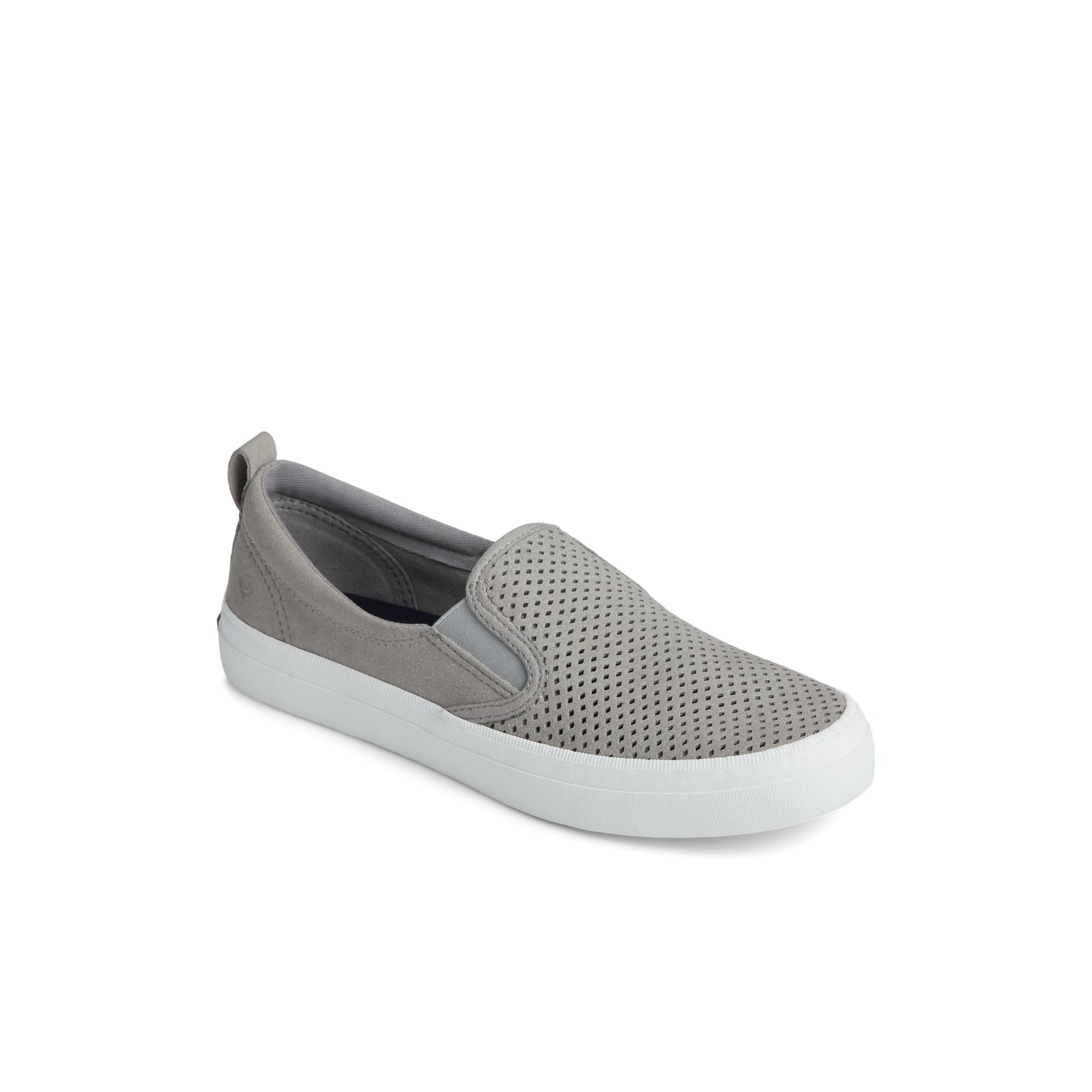 Crest Twin Gore Perforated Slip On Sneaker - Image 3